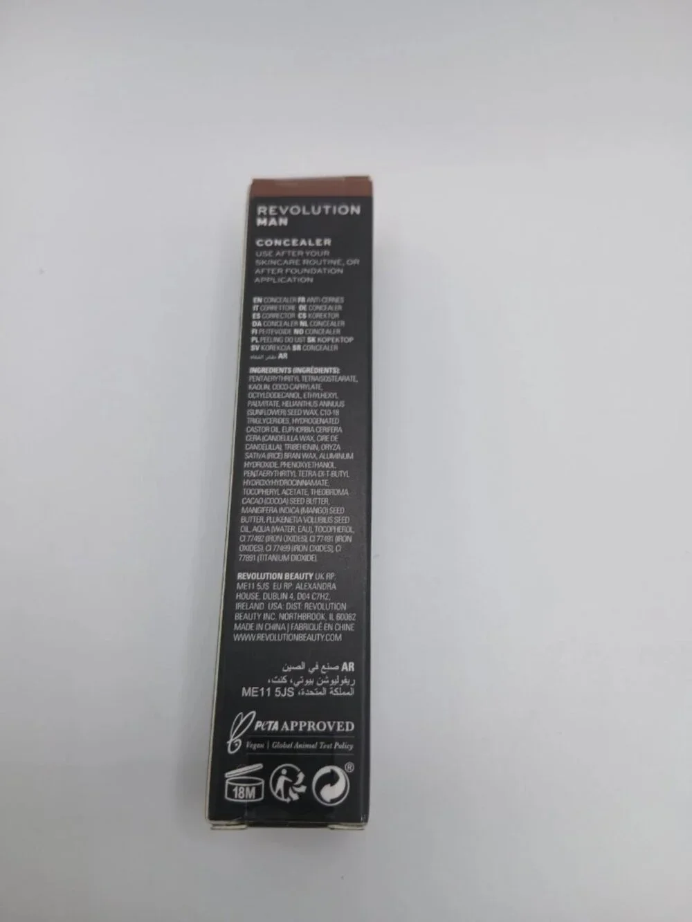 Lot of 2, Revolution Man Concealer Stick, shade Deep